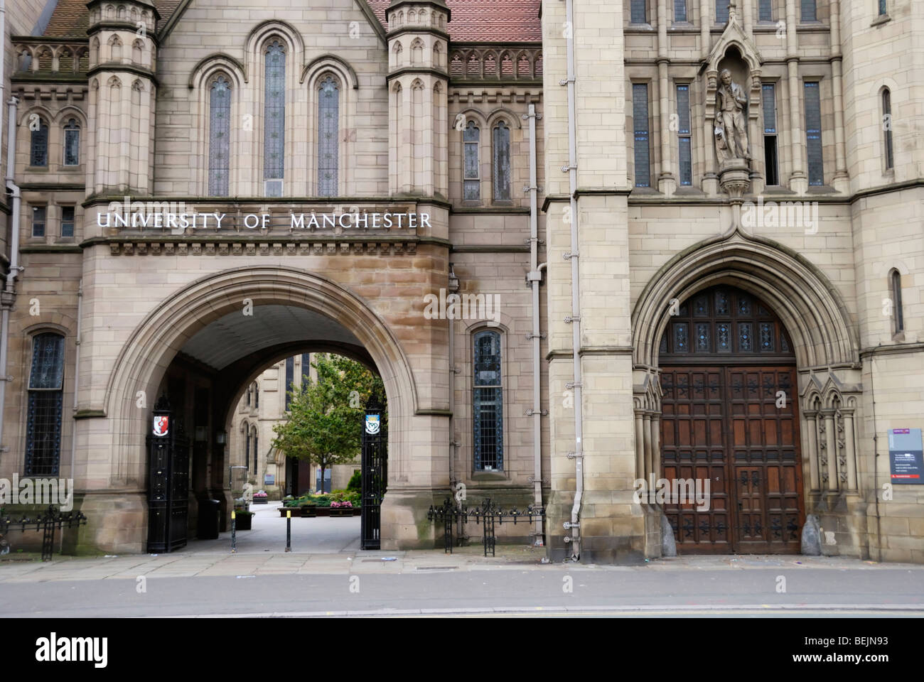 Università di Manchester Whitworth Edificio, Oxford Road, Manchester, Inghilterra, Regno Unito Foto Stock