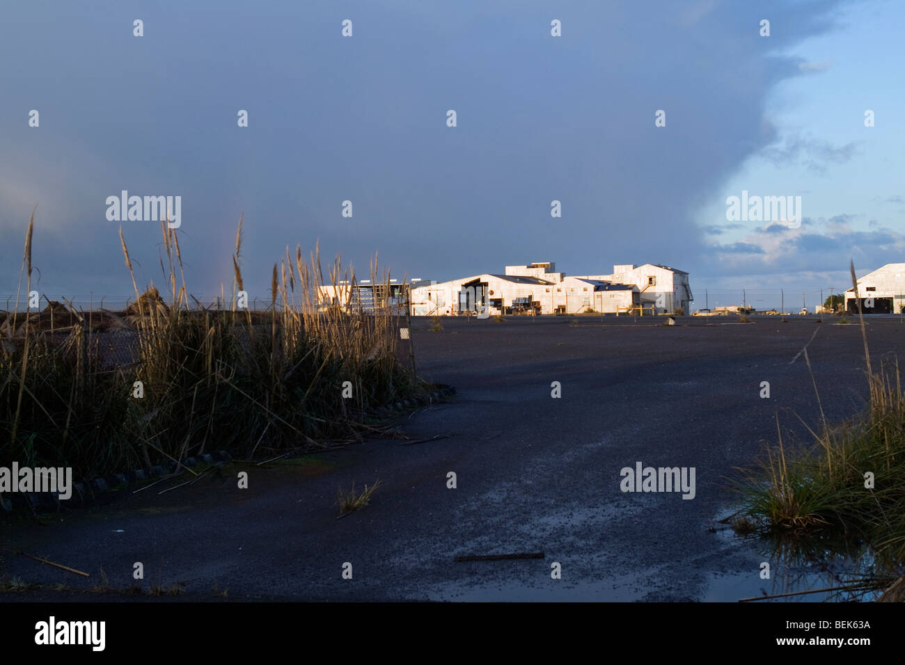 Georgia-Pacific del vecchio mulino di legname, Fort Bragg, California. Foto Stock