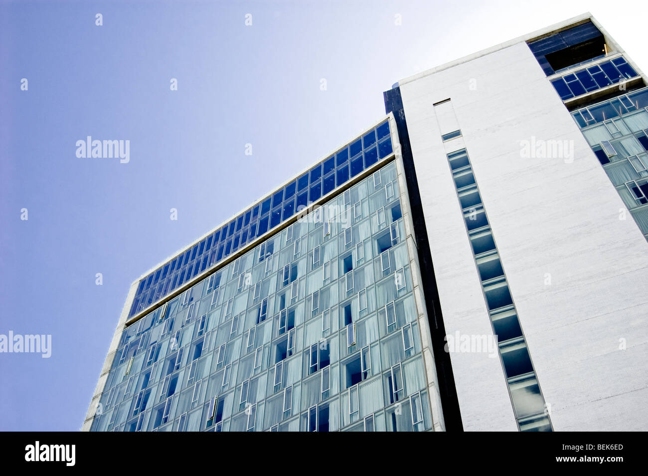 Lo Standard Hotel di New York City, progettato da Polshek Partnership Architects Foto Stock