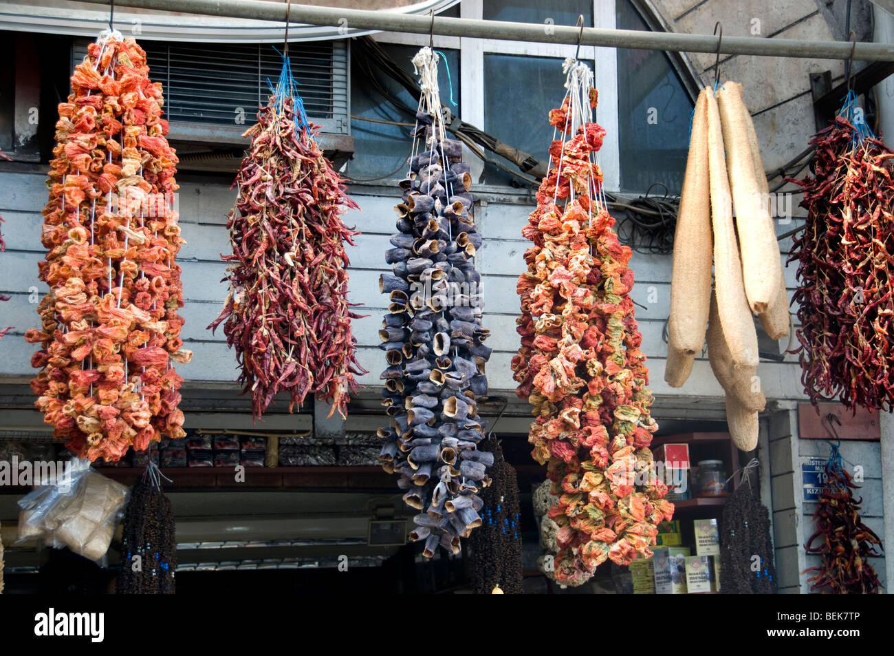 Istanbul il Bazaar Egiziano delle Spezie mercato Turchia Foto Stock
