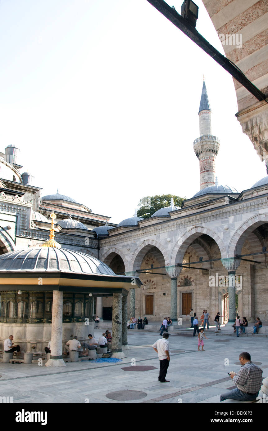 Moschea Sultan Bayezid II Gami Serifi Istanbul Turchia Foto Stock