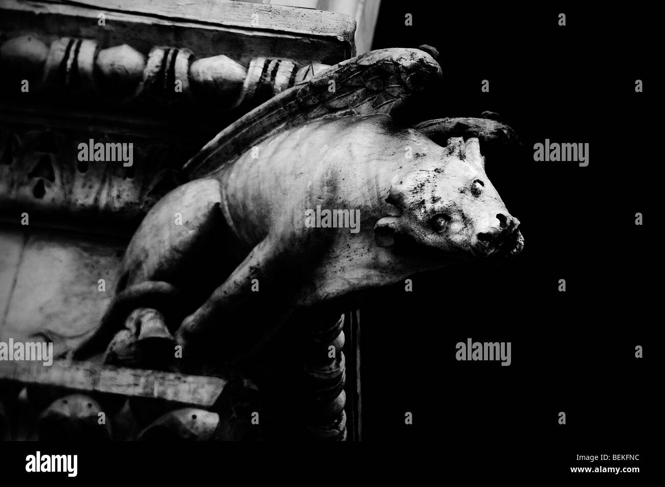 Gargoyle gotico Foto Stock