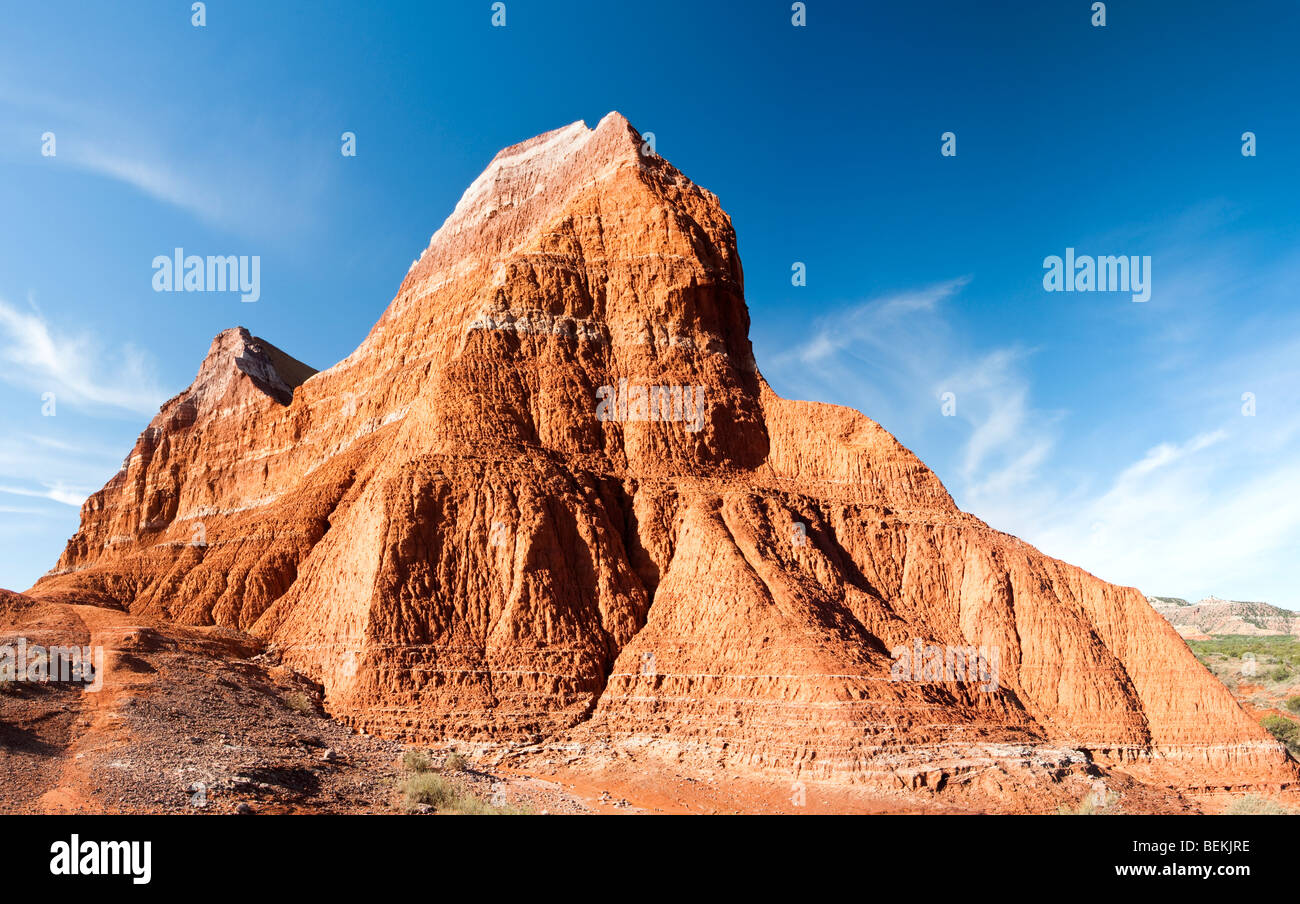 Formazioni di arenaria a Palo Duro Canyon State Park in Texas. Foto Stock