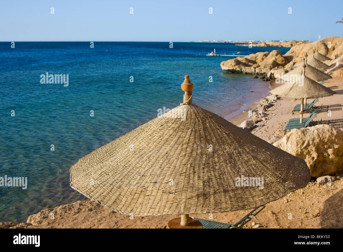 Luxury Beach Resort a Sharm el Sheikh Egitto Foto Stock