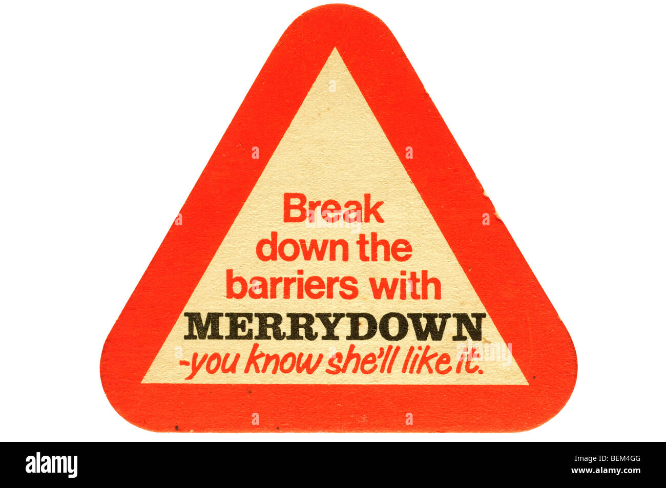Abbattere le barriere con merrydown sapete shee like it Foto Stock