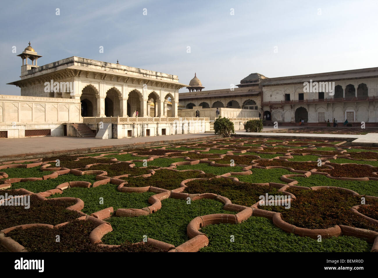 Anguri Bagh aka giardino d'uva, al Forte di Agra, India Foto Stock