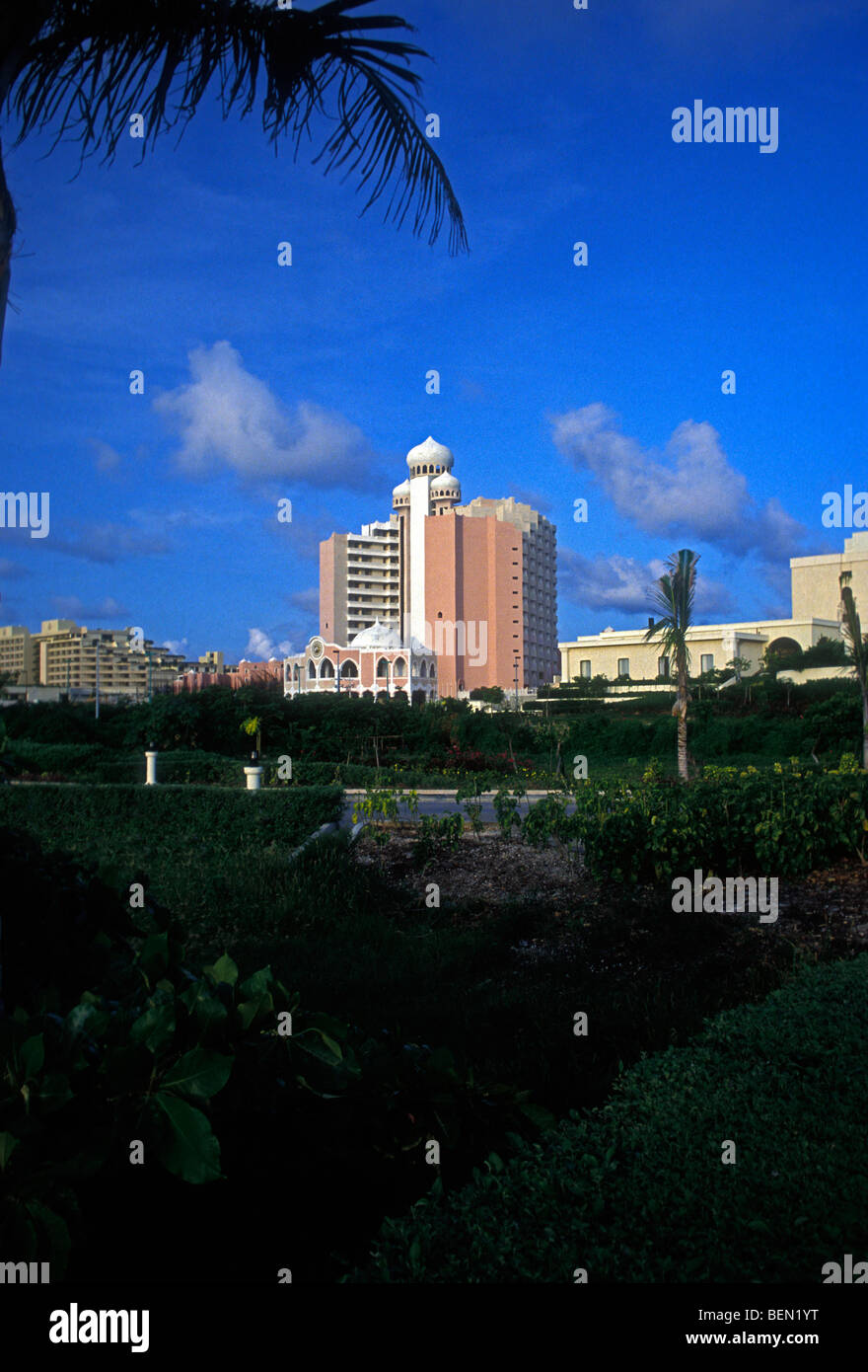 Hotel, camere e alloggi, le sistemazioni, Cancun Quintana Roo stato, la penisola dello Yucatan, Messico Foto Stock