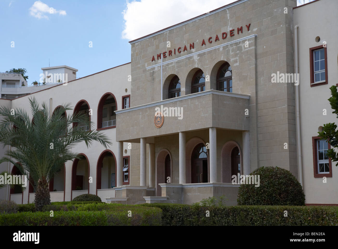 American Academy scuola privata larnaca repubblica di Cipro in Europa Foto Stock