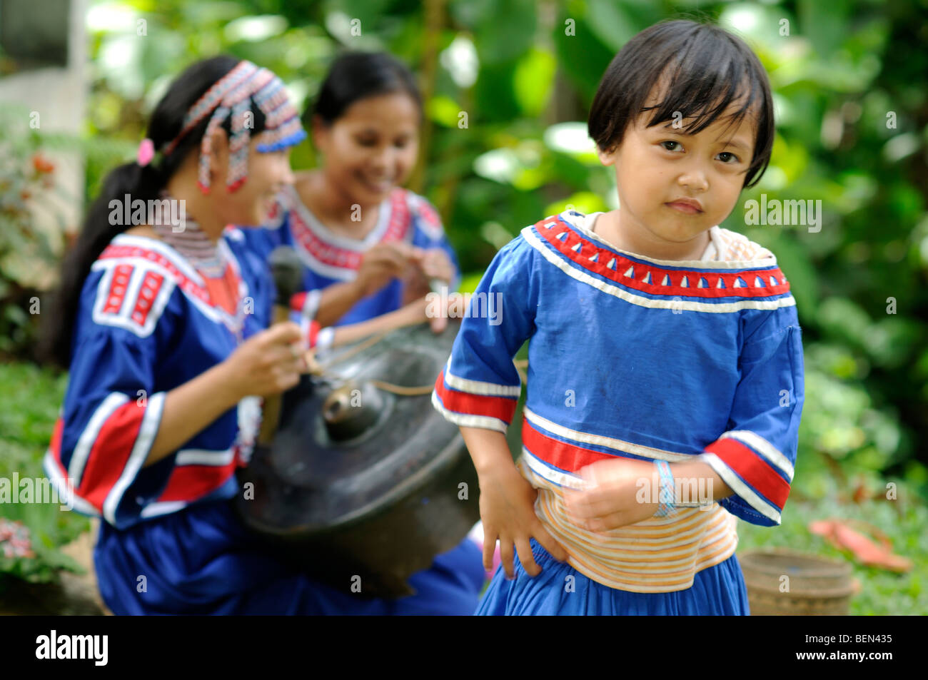 Malasag eco villaggio turistico cugman Cagayan de oro FILIPPINE Mindanao Foto Stock