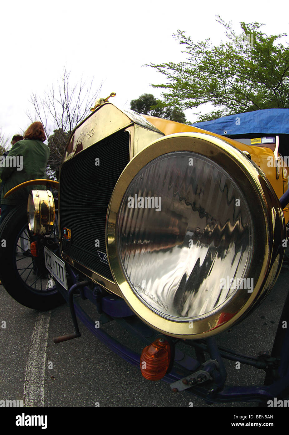 Ford T 1915 modello, estremità anteriore Foto Stock