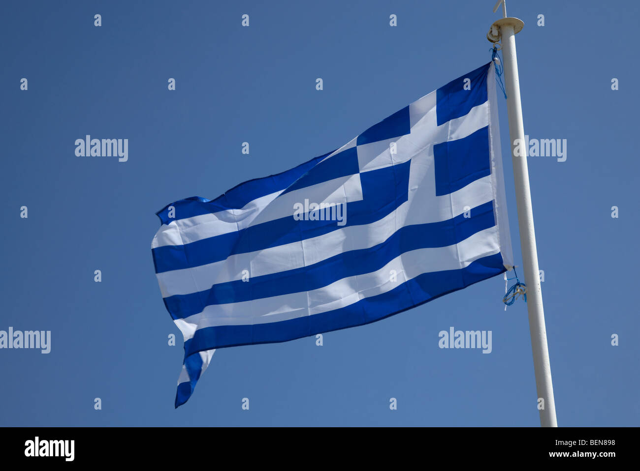 Nazionale Greco di bandiera della repubblica di cipro Foto Stock