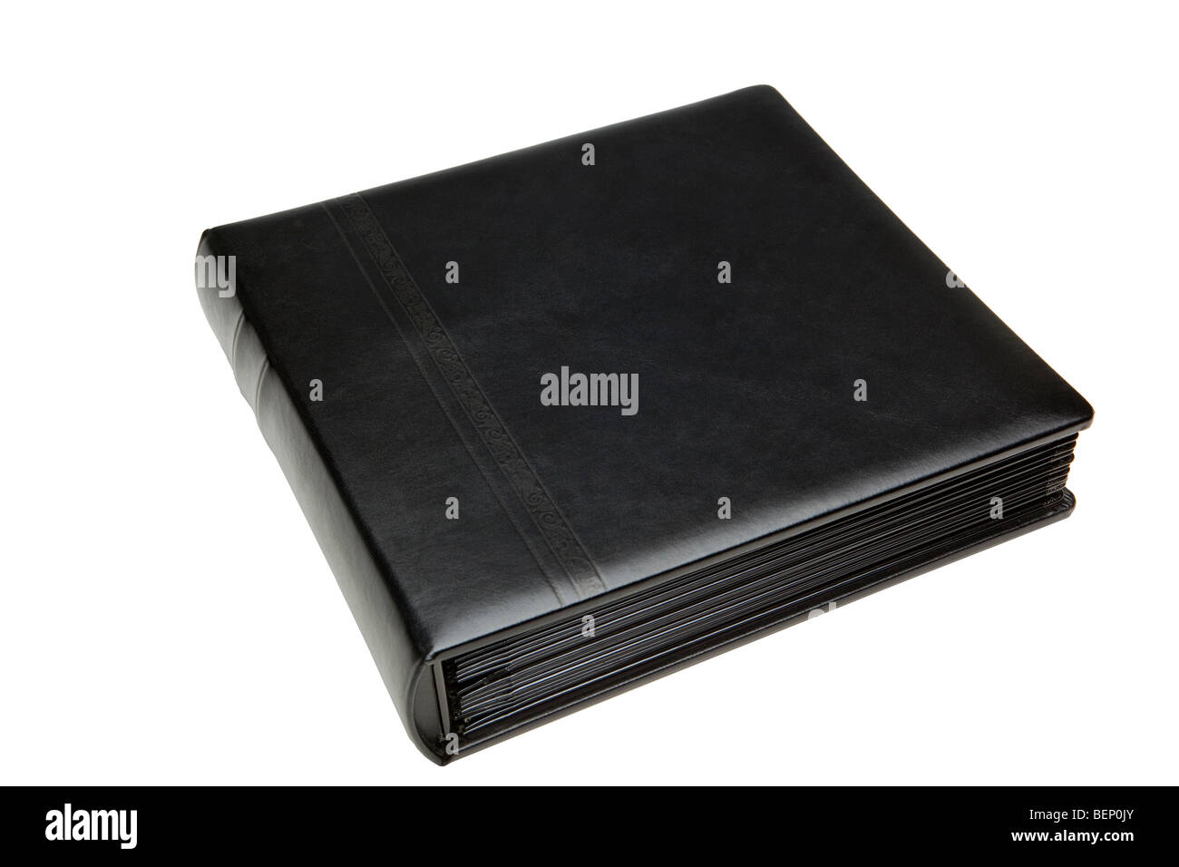 Matrimoni, American realizzato Wedding album di foto da pelle d'arte Foto Stock