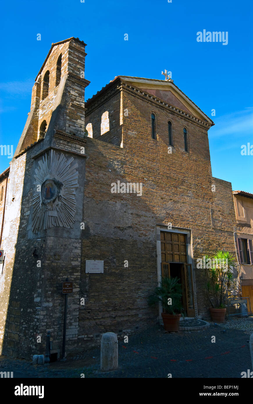 Chiesa di San Silvestro, Tivoli, Italia Foto Stock