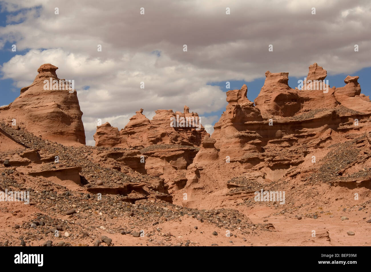 La città perduta (Ciudad Perdida), Talampaya National Park, La Rioja Provincia, Argentina Foto Stock
