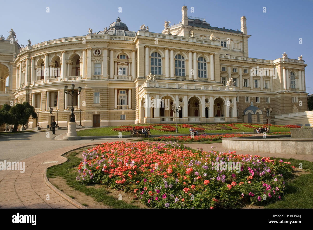 Ucraina Odessa Opera house Foto Stock
