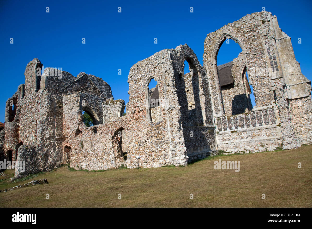 A Leiston le rovine dell'Abbazia, Suffolk, Inghilterra Foto Stock