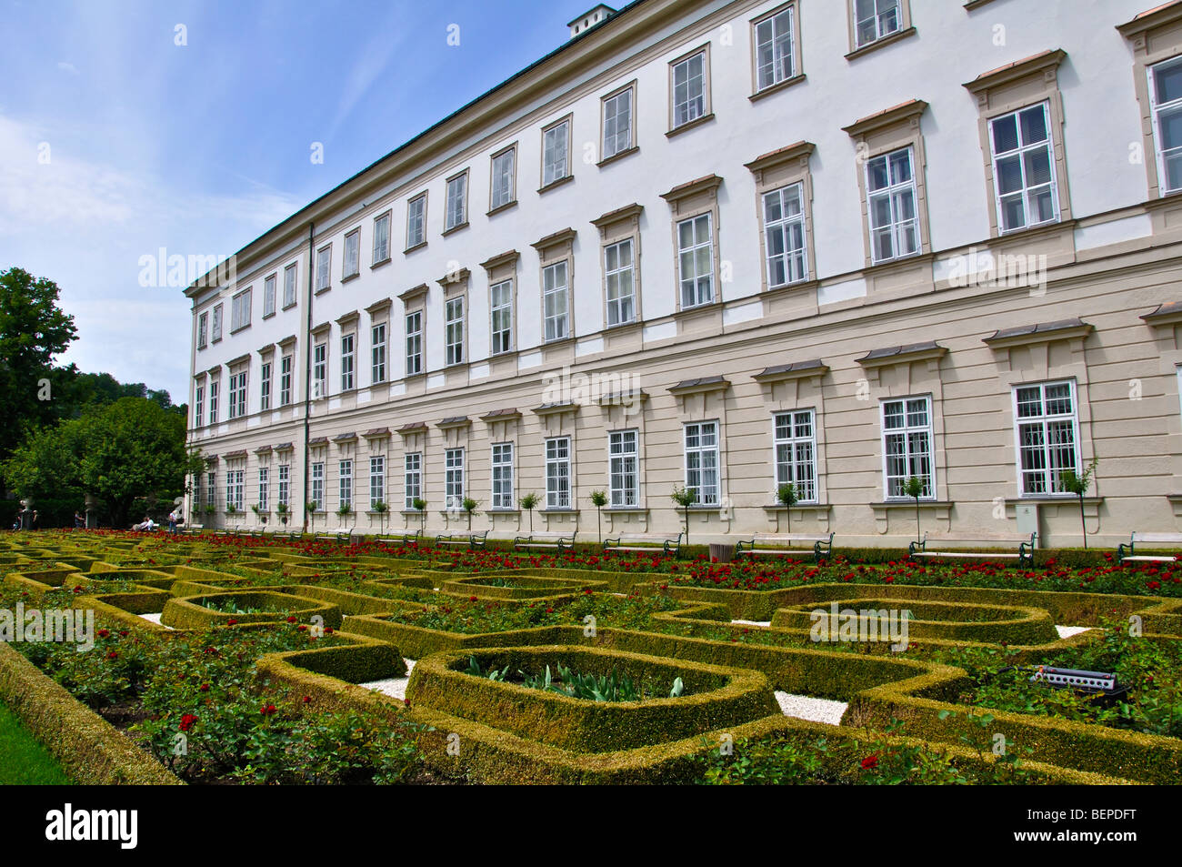 Mirabel giardino, Salisburgo, Austria Foto Stock