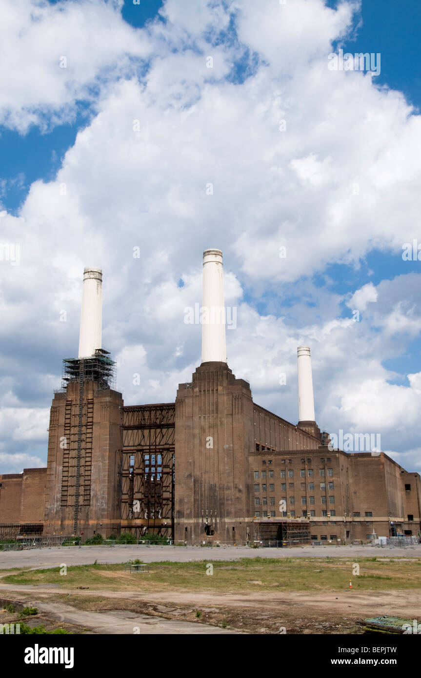 Battersea Power Station di Londra, Regno Unito Foto Stock