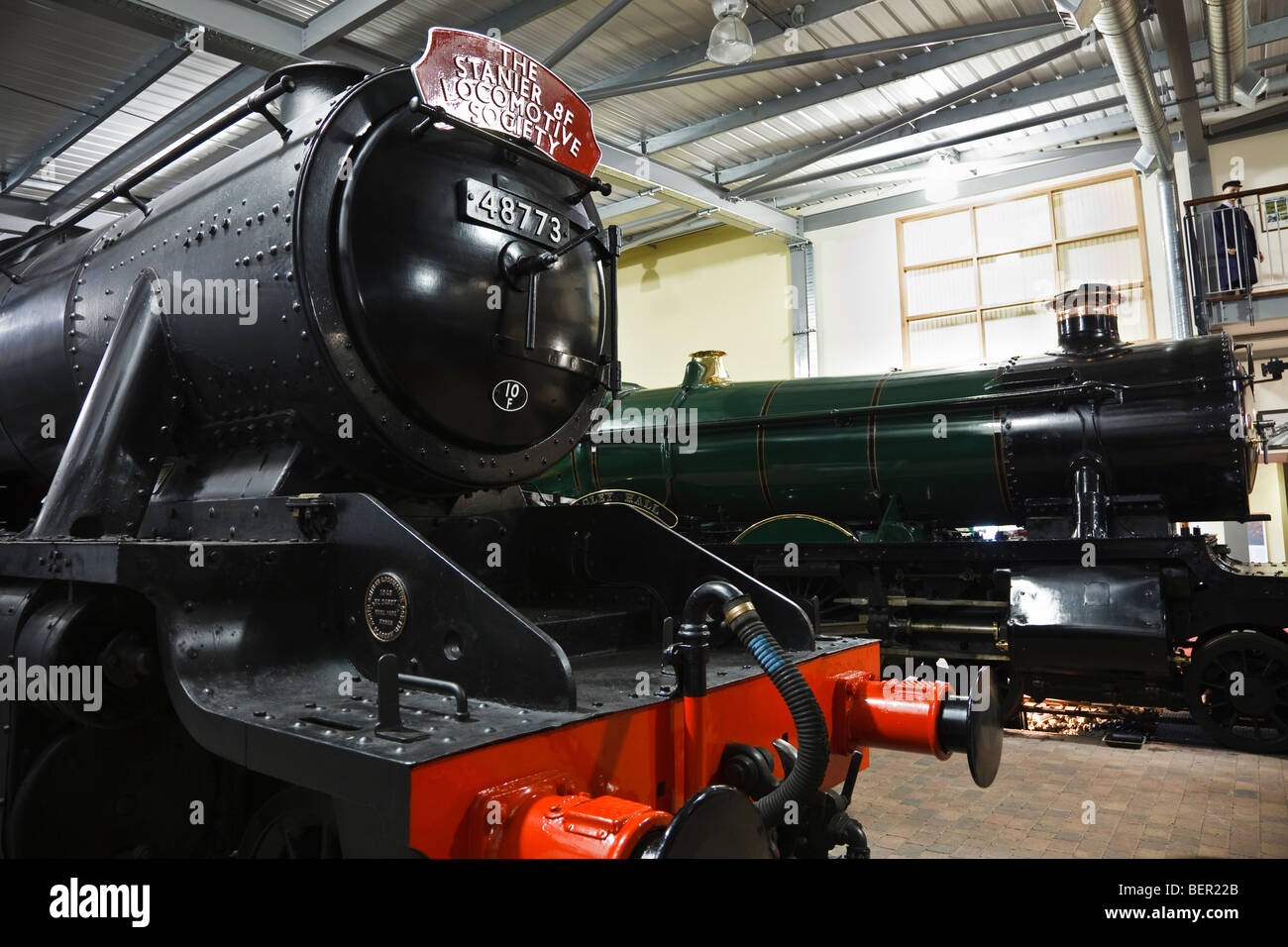 La Casa del motore, Severn Valley Railway, Highley, Shropshire Foto Stock