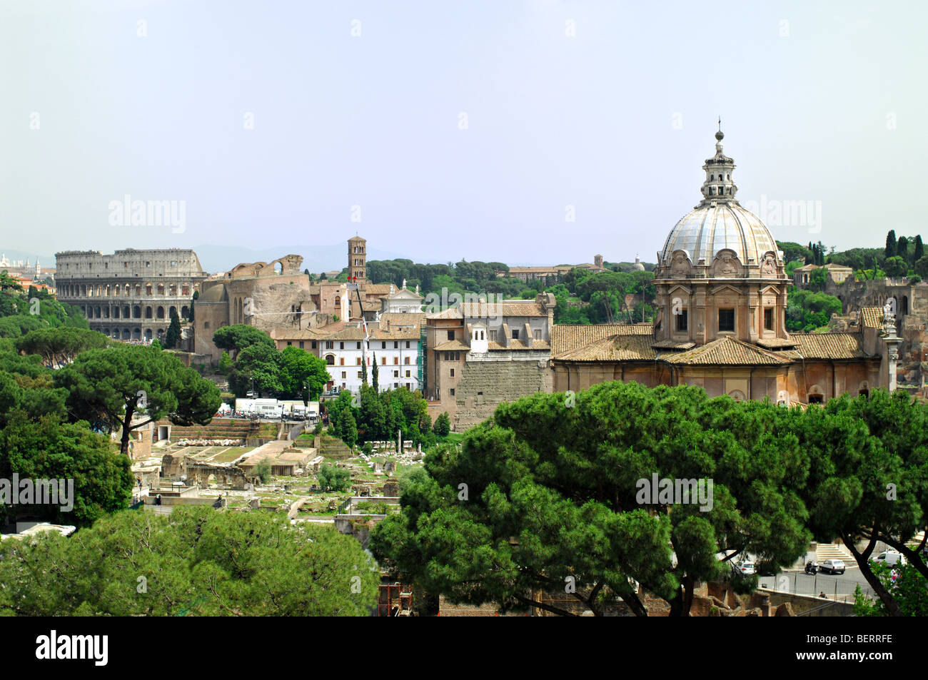Galleria Di Vedute Di Roma Antica Veduta di roma antica immagini e fotografie stock ad alta risoluzione