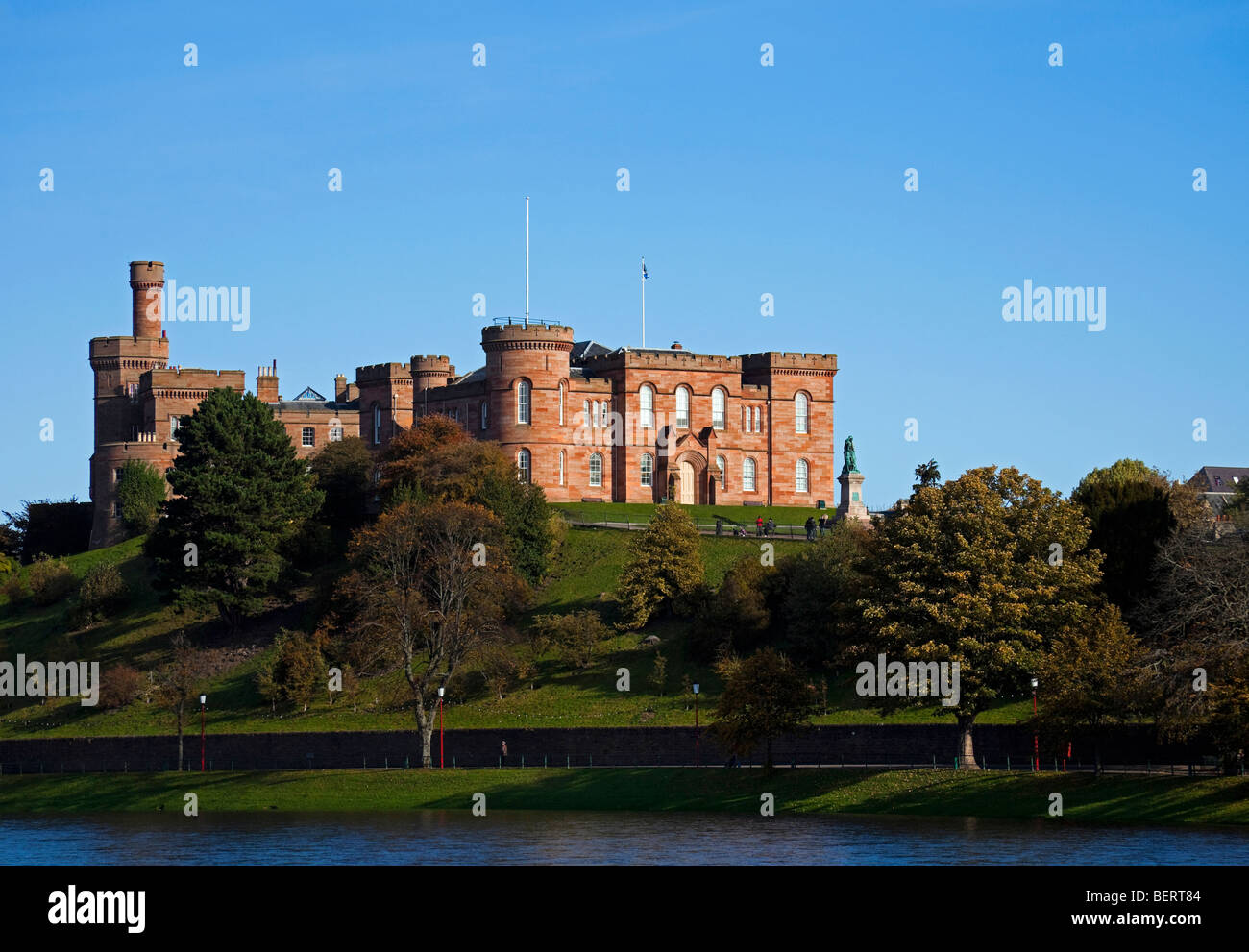 Inverness Castle, Inverness-shire, Scozia UK Europa Foto Stock