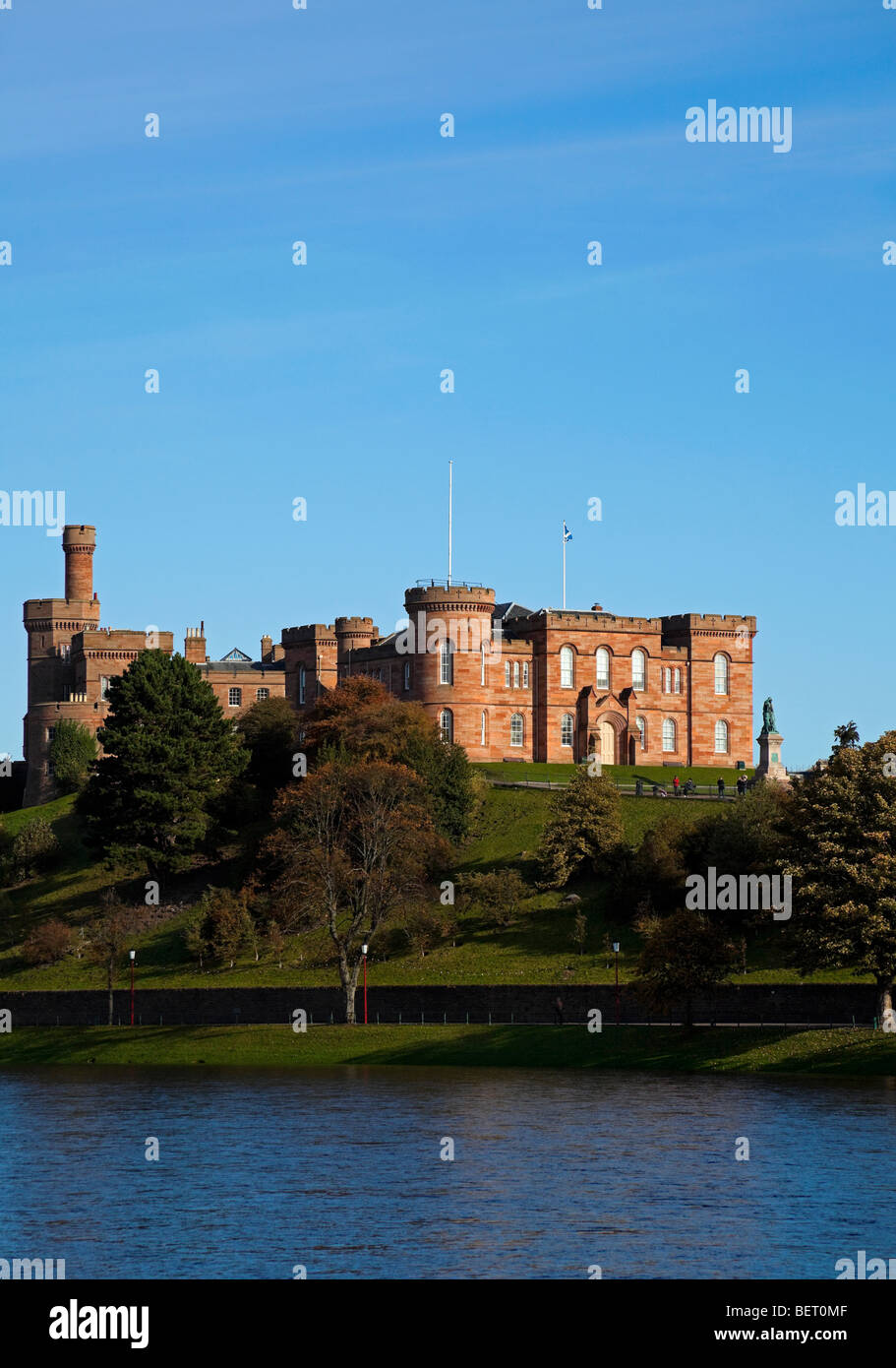 Inverness Castle, Inverness-shire, Scozia UK Europa Foto Stock