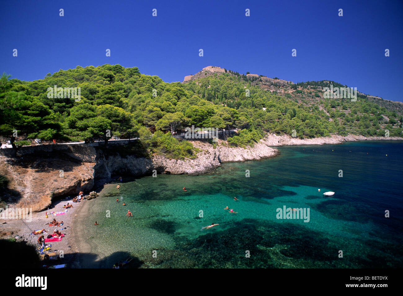 Grecia Isole Ionie, Cefalonia, assos Foto Stock