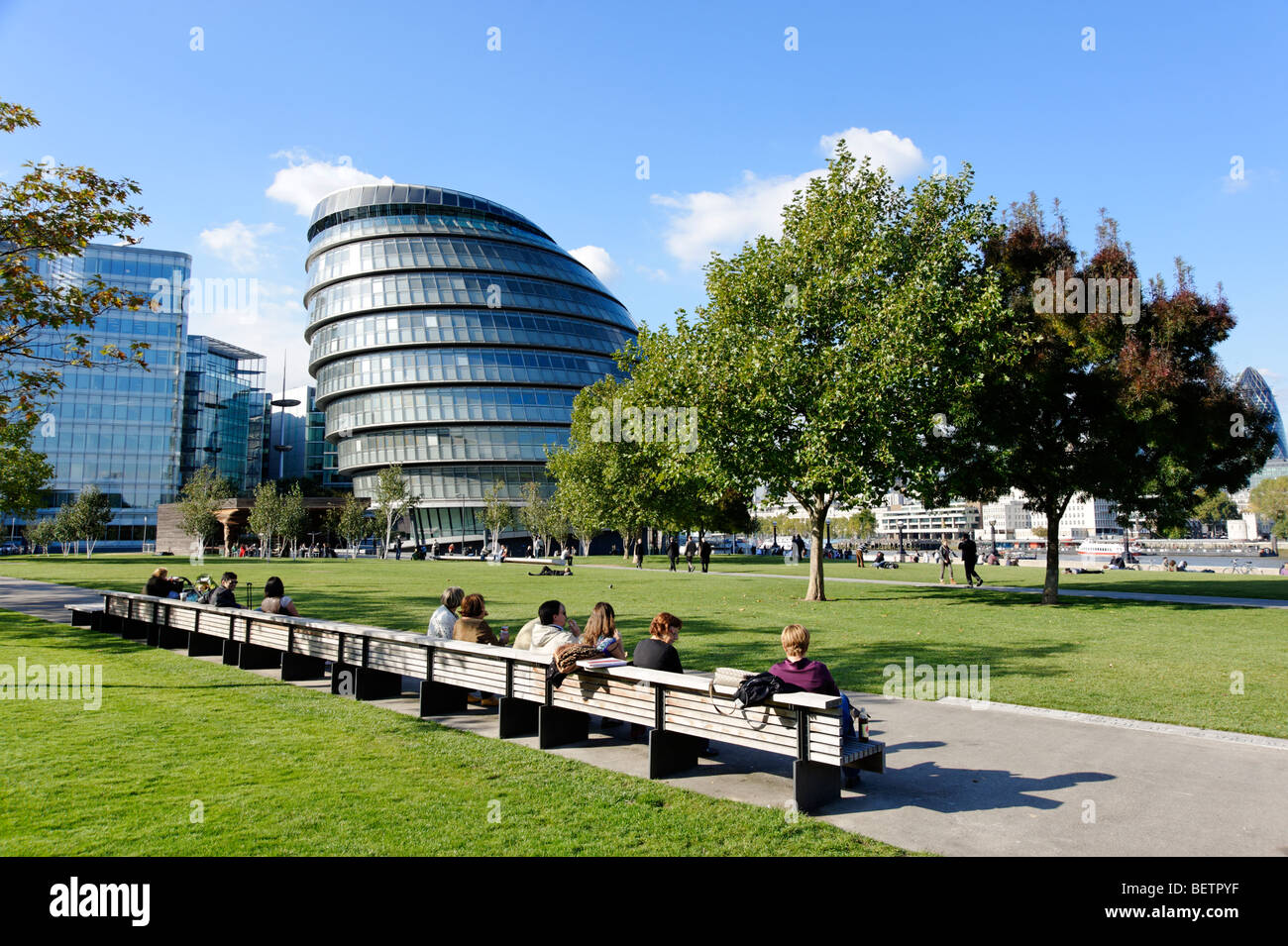 Potters Fields Park. Londra. La Gran Bretagna. Regno Unito Foto Stock