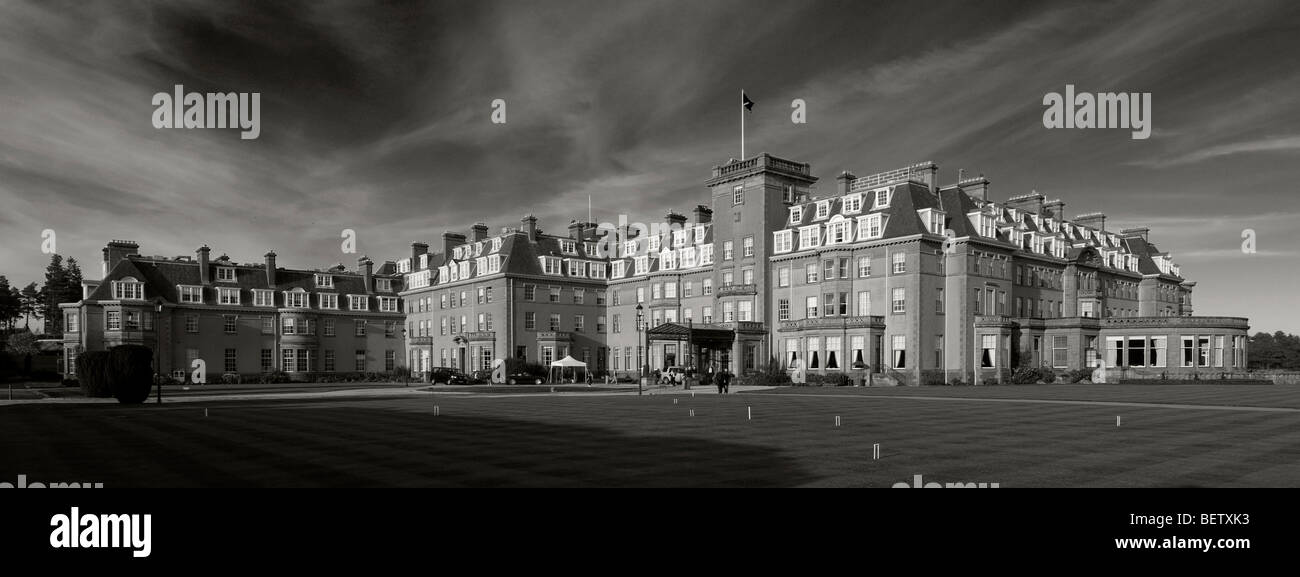 Gleneagles Hotel e campo da Golf , Scozia Foto Stock