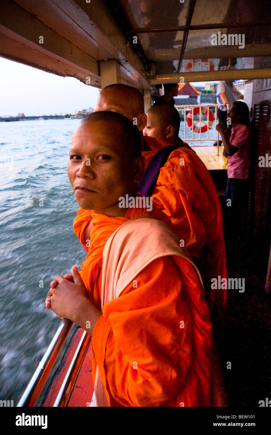 Vita della gente a Bangkok, in Thailandia. Foto Stock
