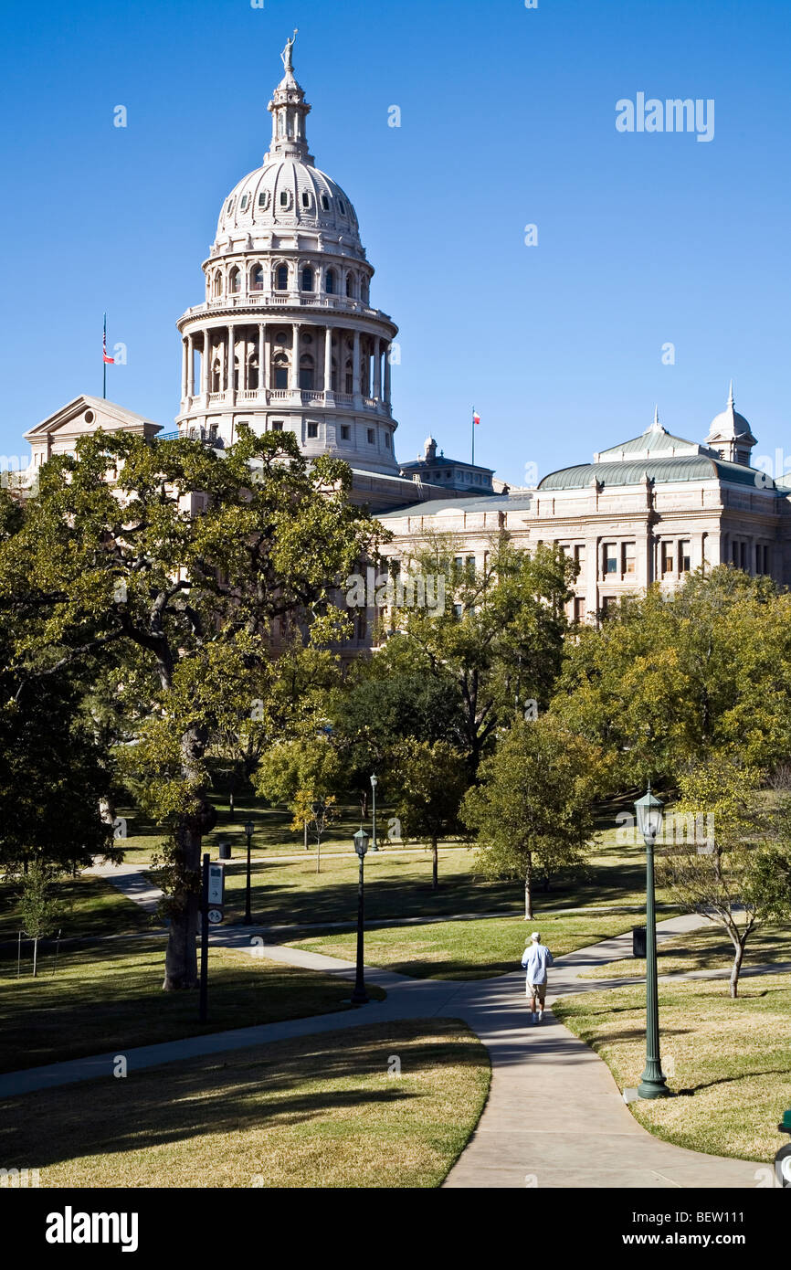 Nel 1888, il Texas Capitol era il settimo edificio più grande al mondo. Foto Stock