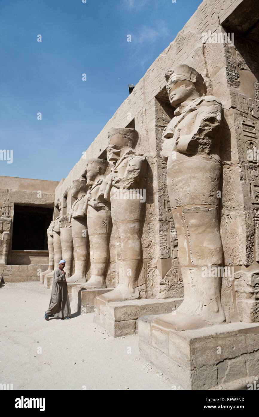 Impressioni del Tempio di Karnak Luxor Egitto Foto Stock