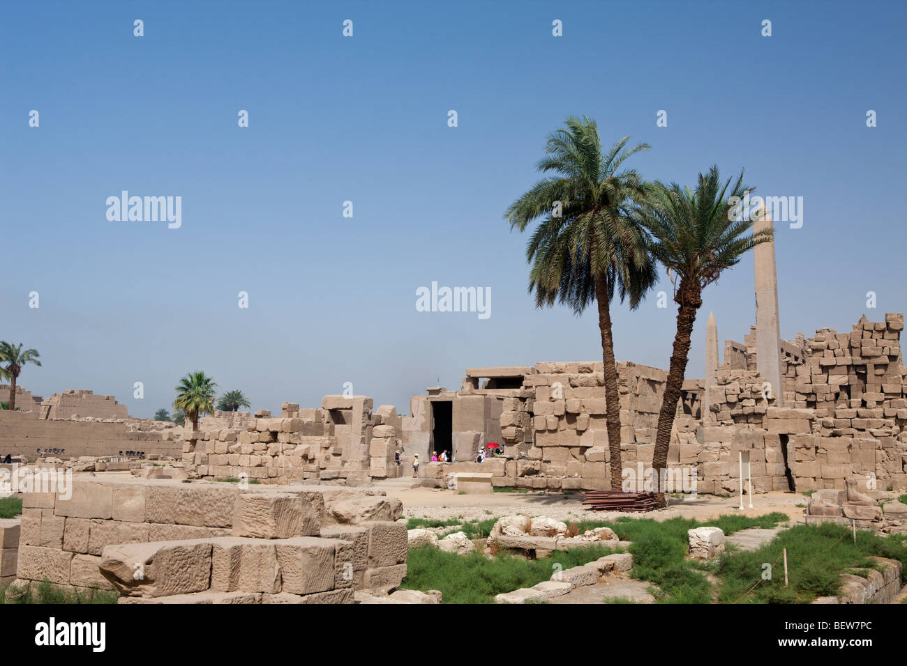 Impressioni del Tempio di Karnak Luxor Egitto Foto Stock