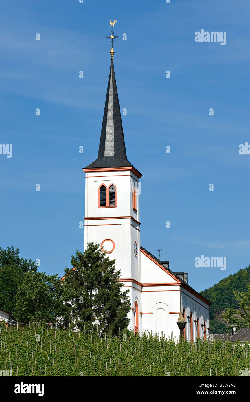 Chiesa parrocchiale di Minheim, Germania Foto Stock