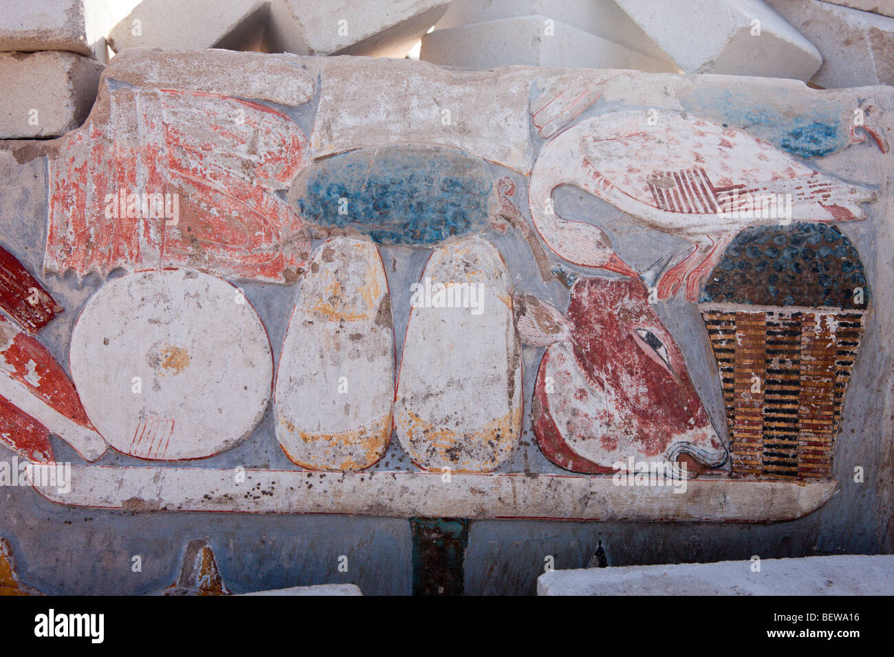 Scavi sull isola Elefantina, Aswan, Egitto Foto Stock