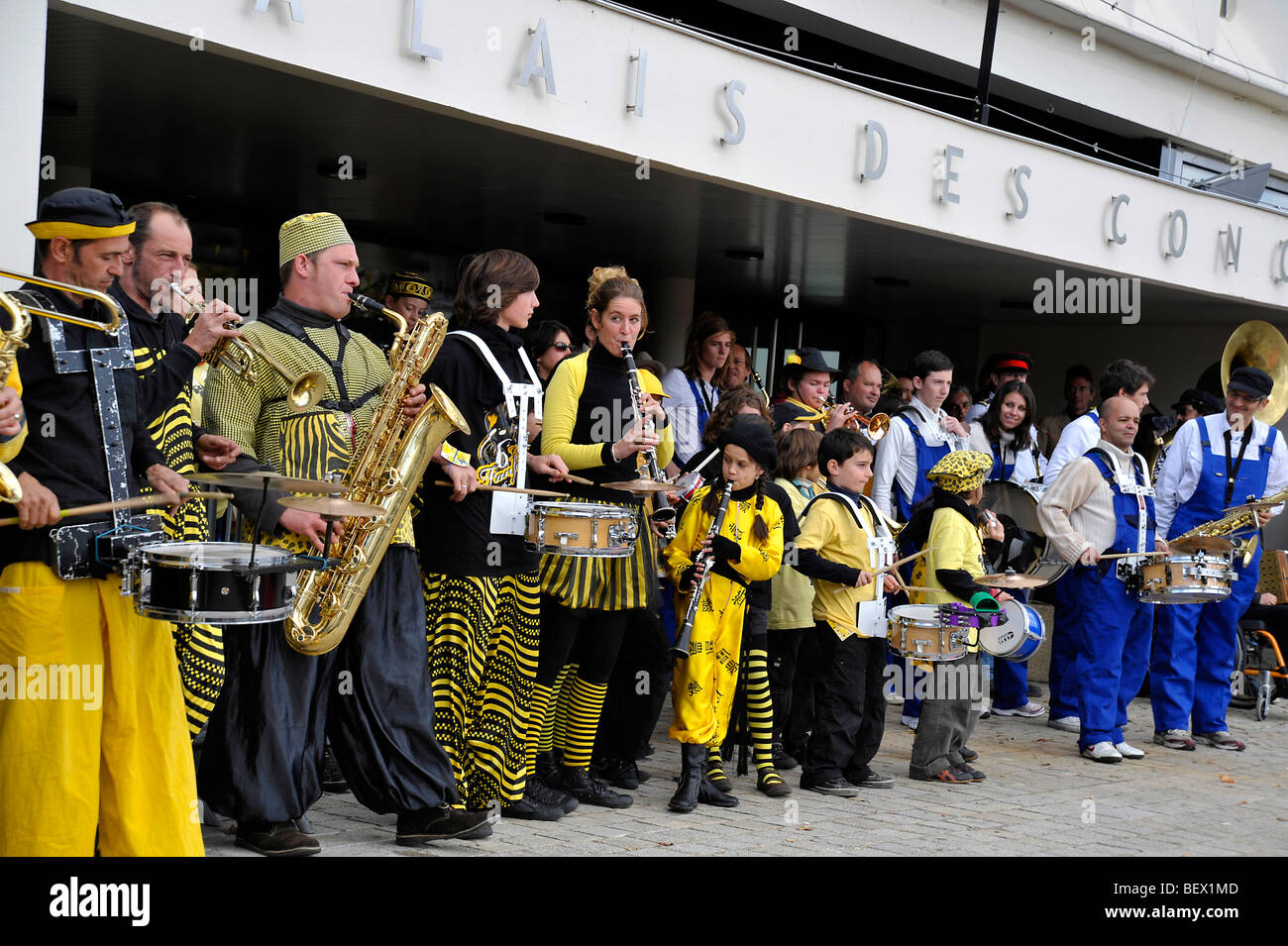 Festival di musica Jazz Parthenay Francia Foto Stock