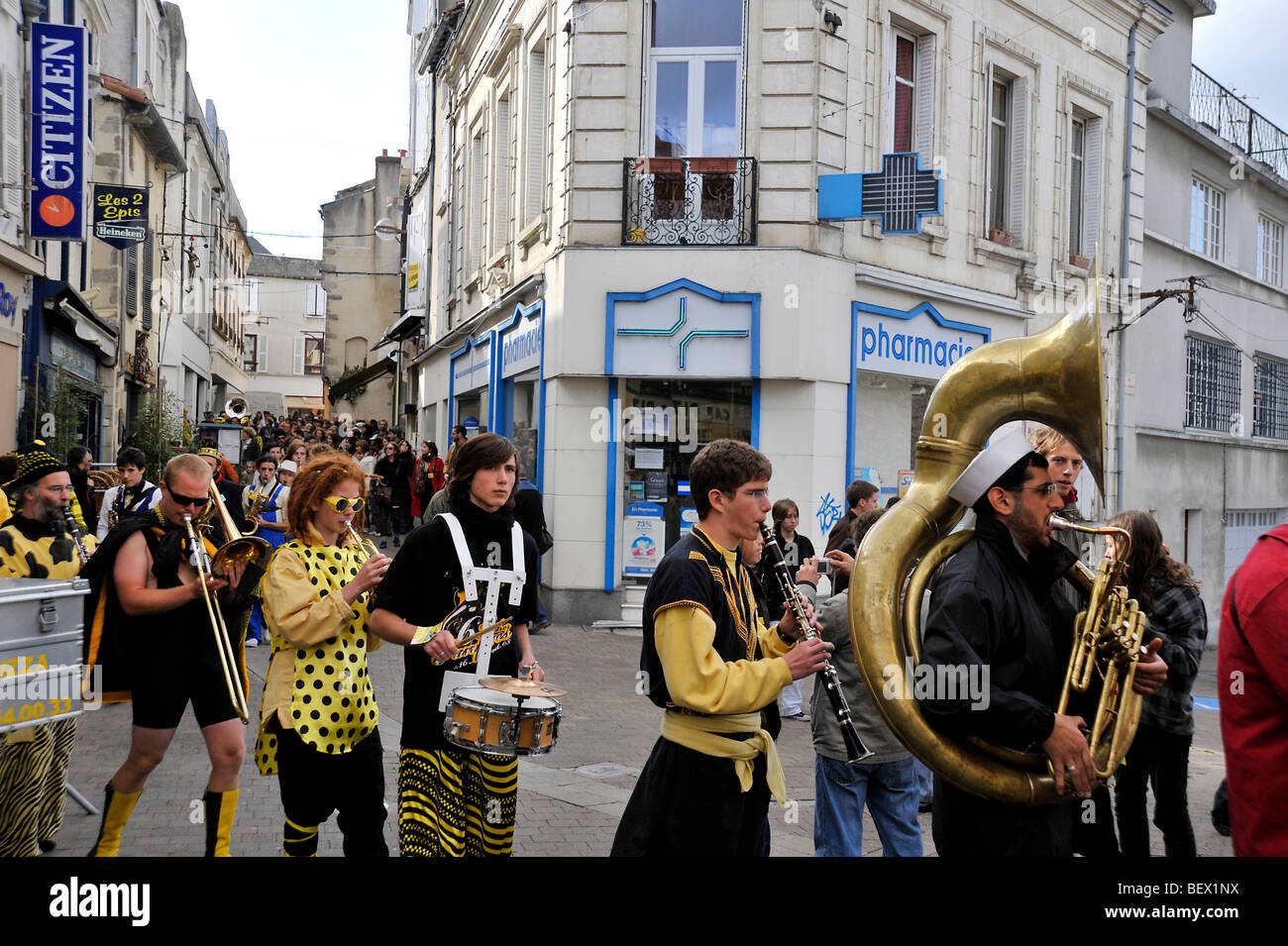 Festival di musica Jazz Parthenay Francia Foto Stock