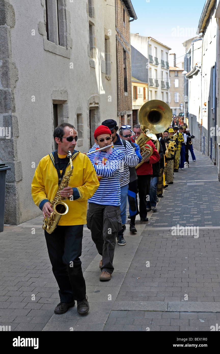 Festival di musica Jazz Parthenay Francia Foto Stock