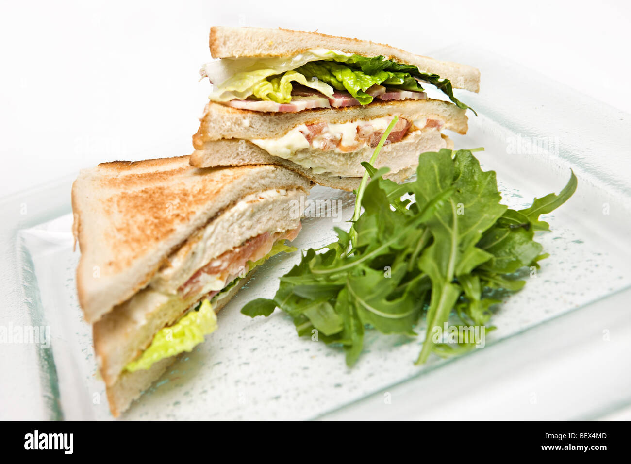 cibo del ristorante Foto Stock