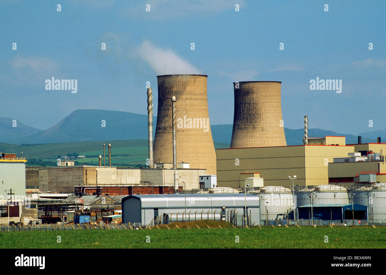 Centrale nucleare di Sellafield, Cumbria, Inghilterra nordoccidentale, Regno Unito, GB. Foto Stock