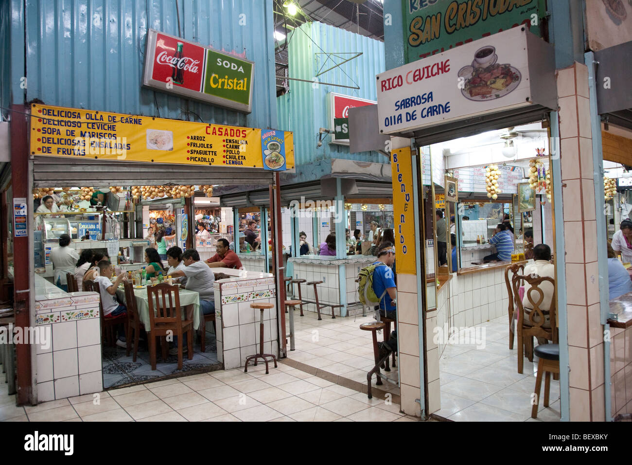 Mercado Central, San Jose, Costa Rica. Foto Stock