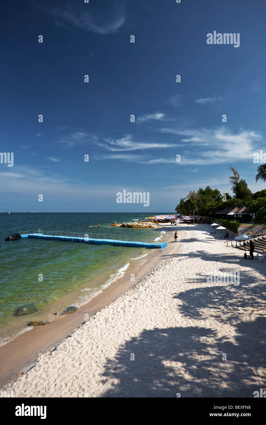 Spiaggia di Hua Hin, Thailandia SUDEST ASIATICO Foto Stock