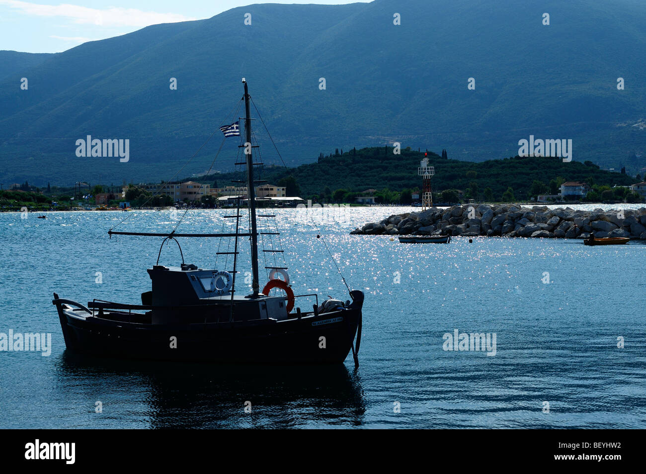 Tutte le immagini acquisite sul Mar Ionio greco isola di Zante a volte chiamato Zante Foto Stock