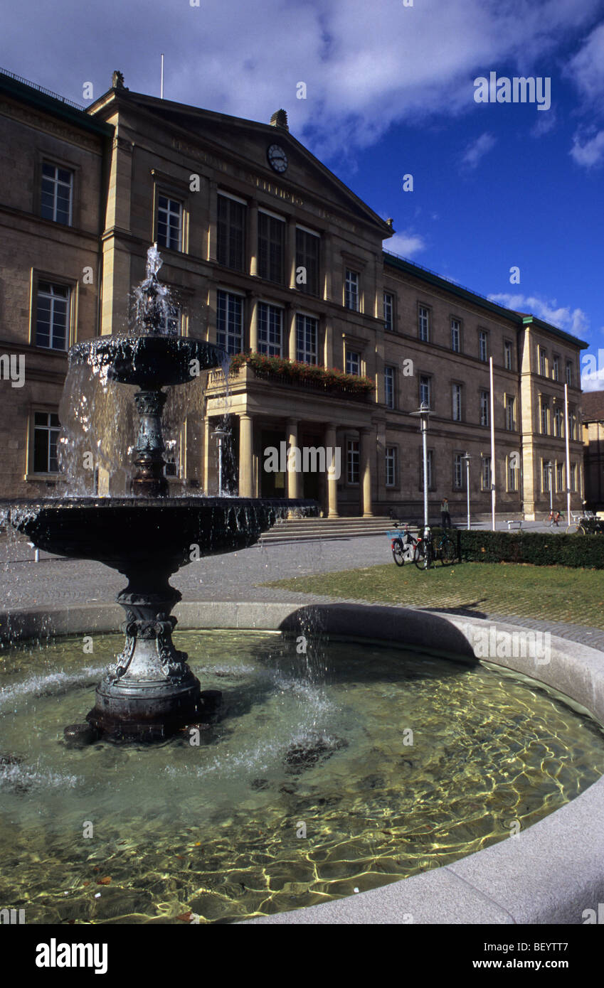Neue Aula, Università di Tubinga, Germania Foto Stock