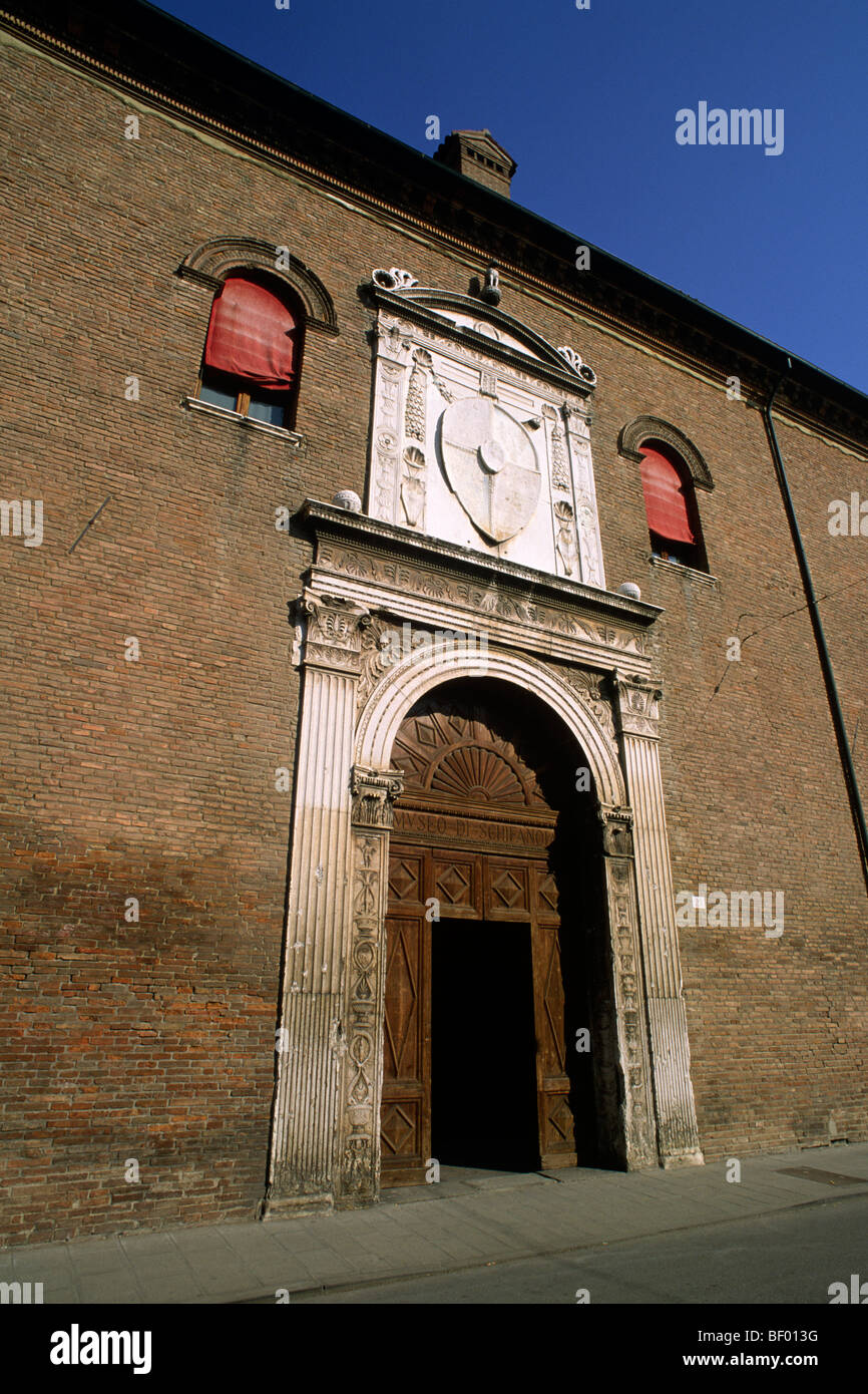 Italia, Emilia Romagna, Ferrara, Palazzo Schifanoia, Museo cittadino Foto Stock