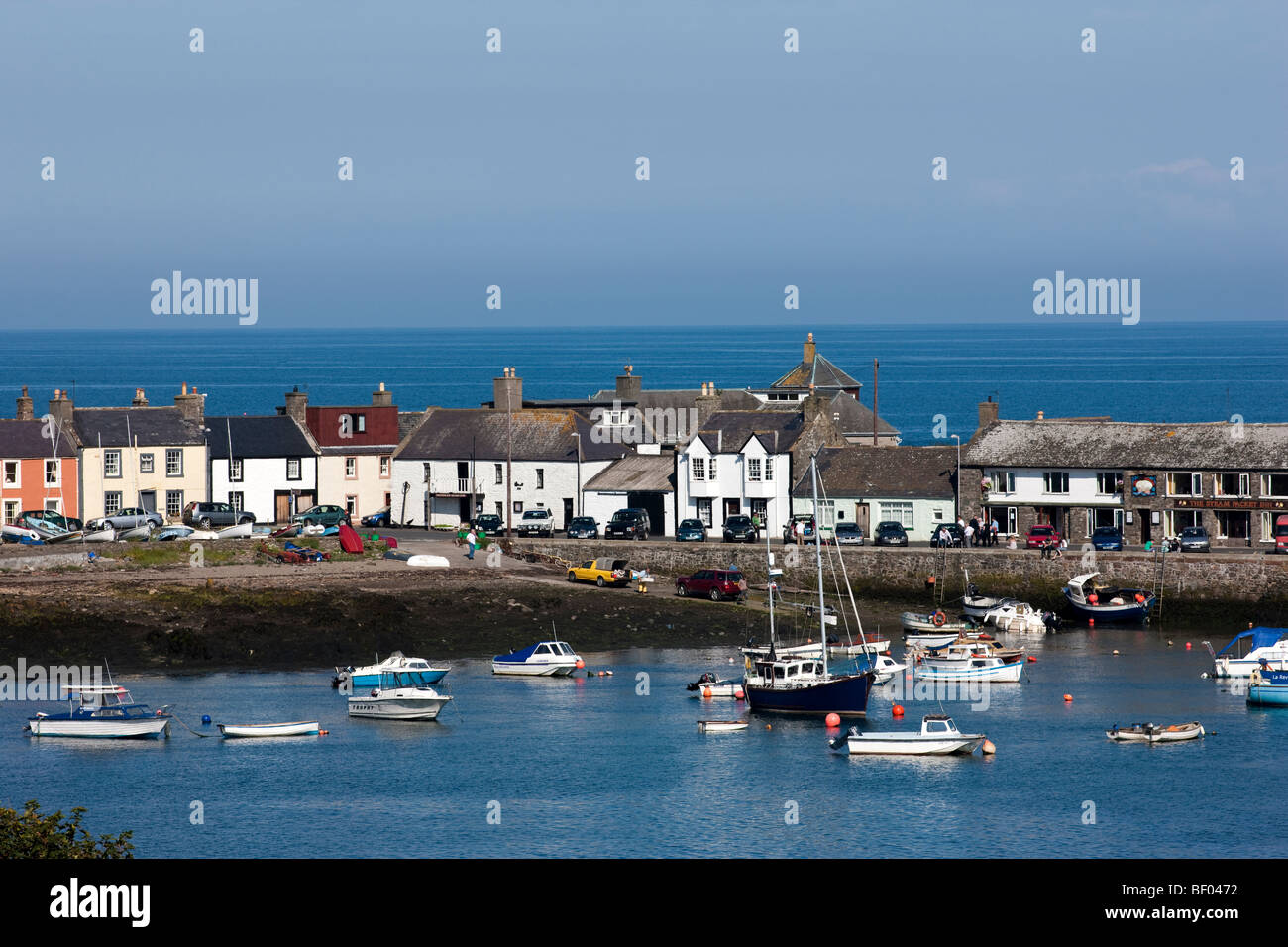 Il villaggio dell'isola di Whithorn, Dumfries & Galloway, Scozia Foto Stock