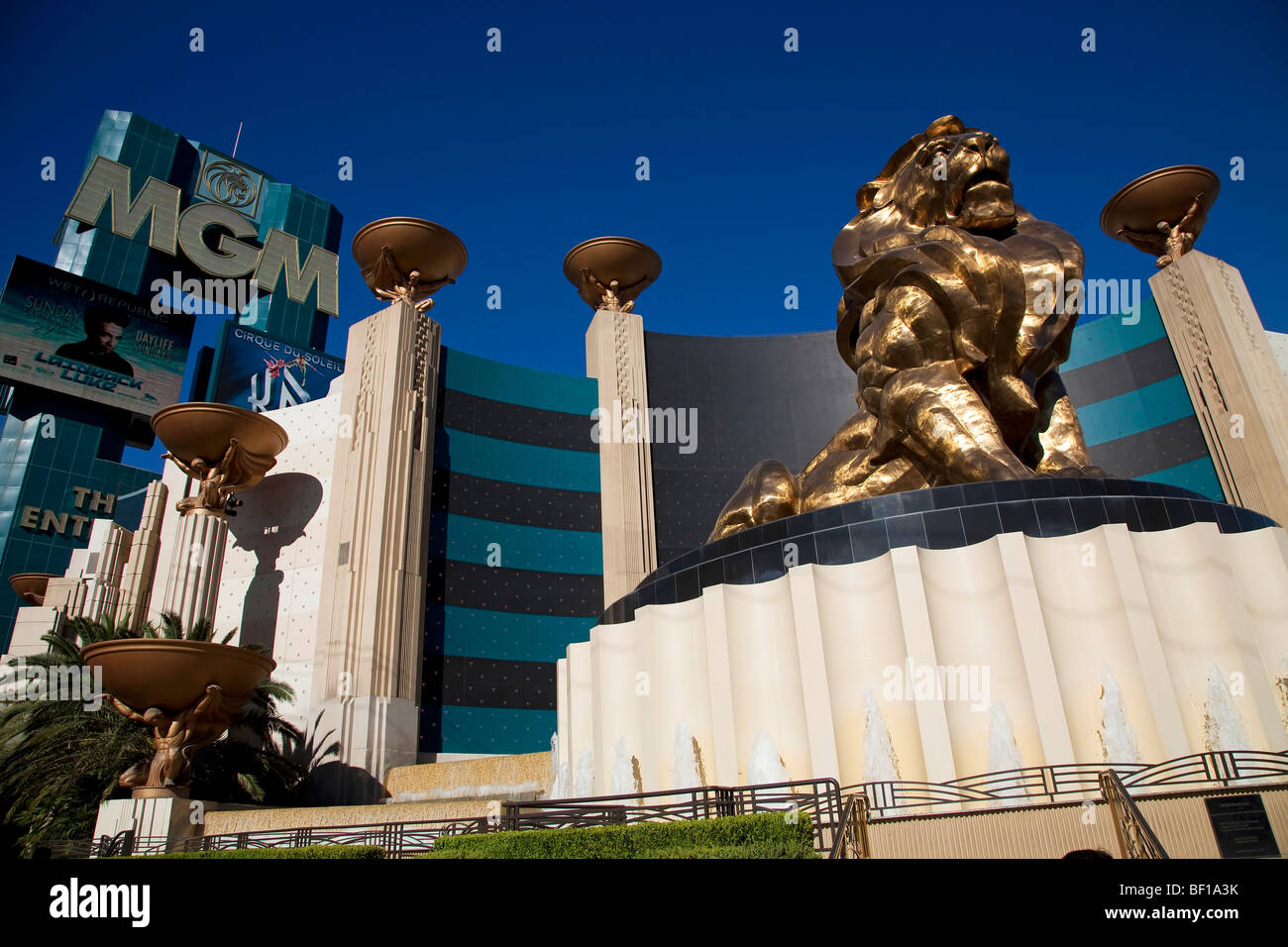 MGM Grand hotel las vegas casino' Foto Stock