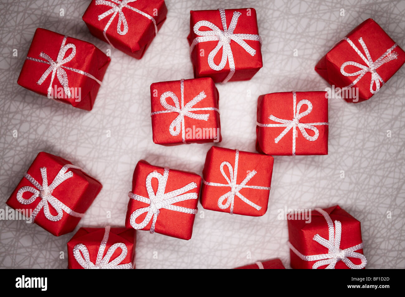 Red regali di Natale, Danimarca. Foto Stock