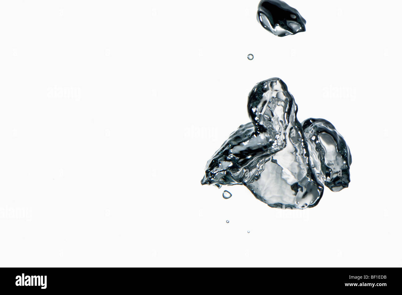 Bolle in acqua Foto Stock