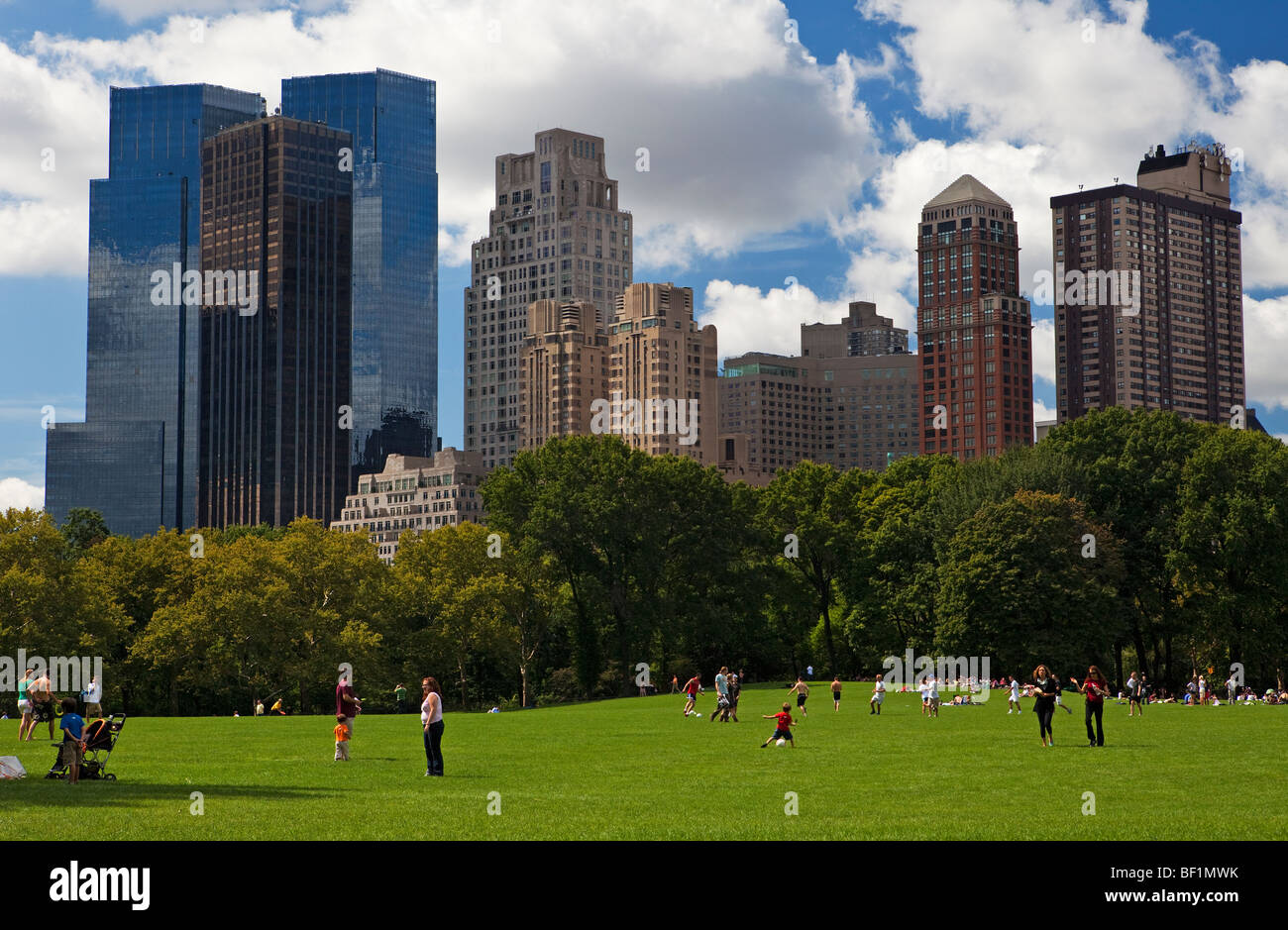 Il Central Park di New York Foto Stock